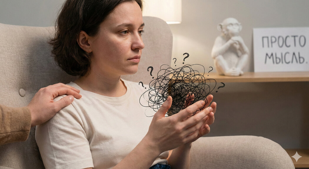 Навязчивые мысли отчего чем сильнее Вы их гоните тем они наглее