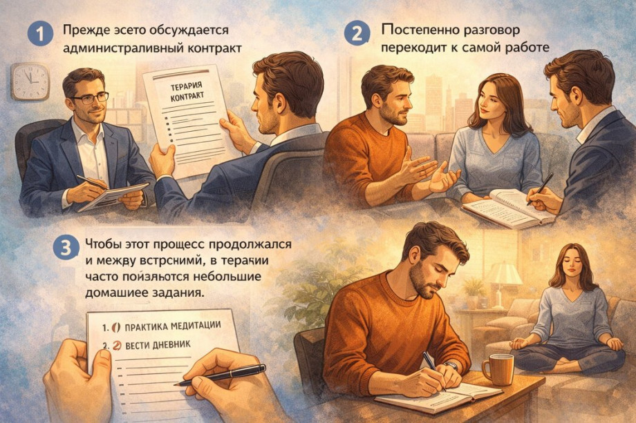 Подготовка к терапии КПТ