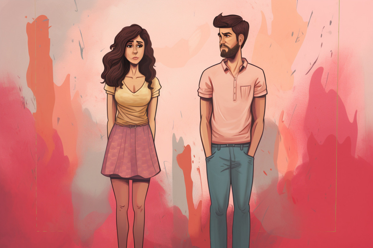 Красные флаги в отношениях с девушкой