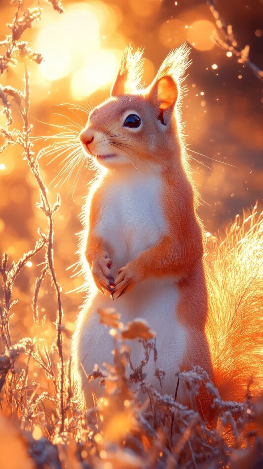 Терапевтическая сказка Рыжая белка