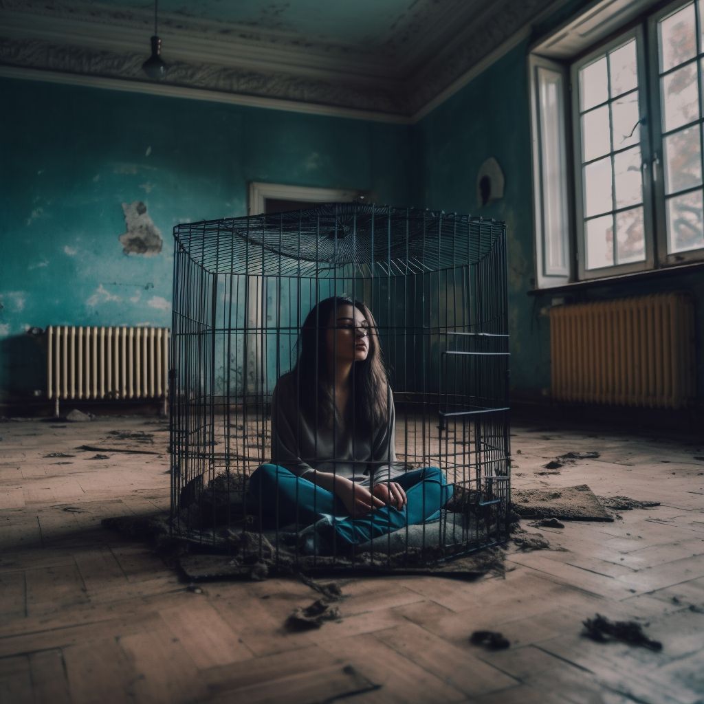 Живу в клетке