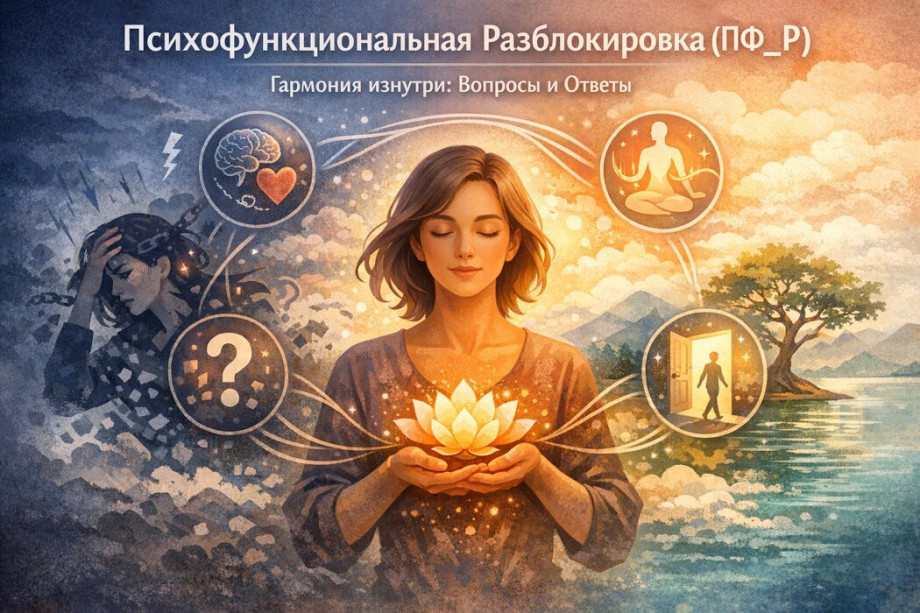Психофункциональная разблокировка ПФ Р  гармония изнутри  о чем чаще всего спрашивают про ПФ Р