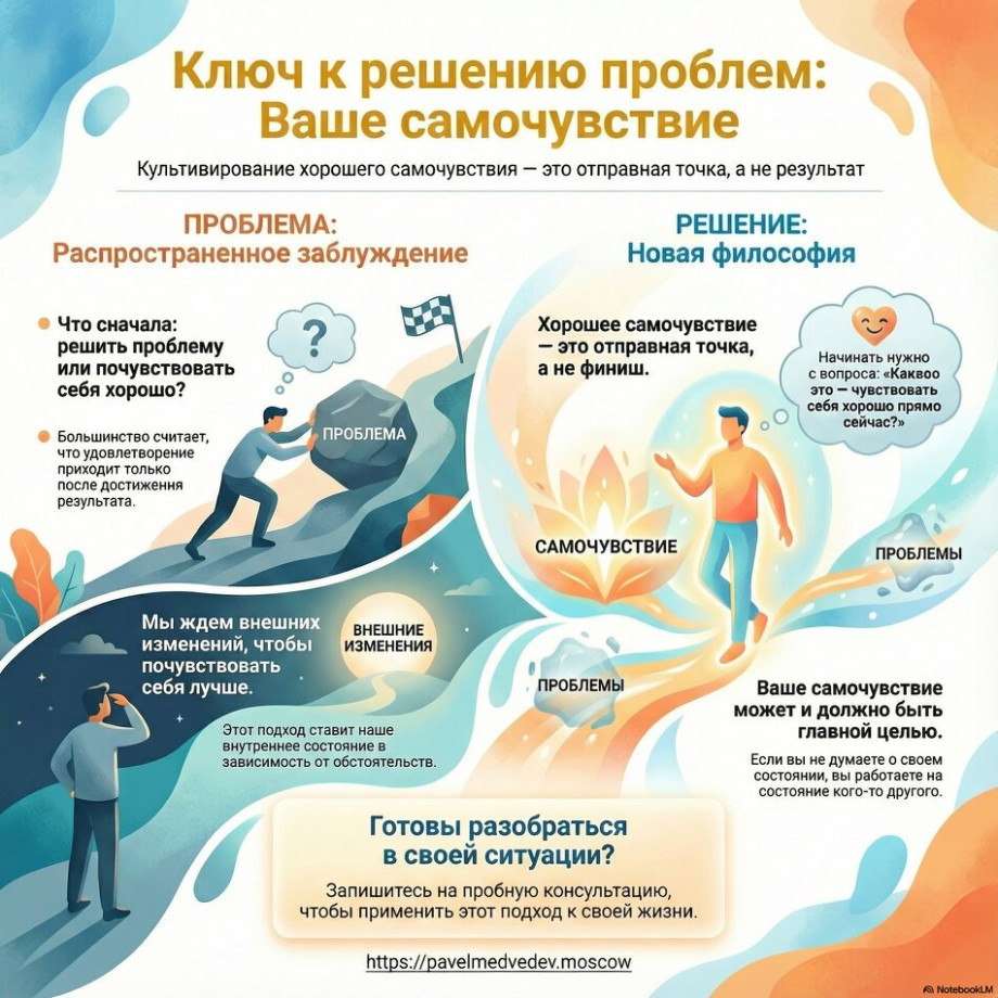 Начните не с проблемы а с себя новый подход к решению жизненных задач