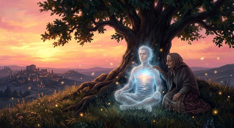 Сказка о Хранителе Тишины и говорящем сердце