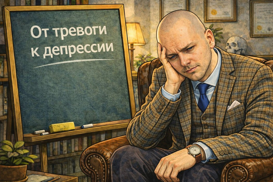 От тревоги к депрессии
