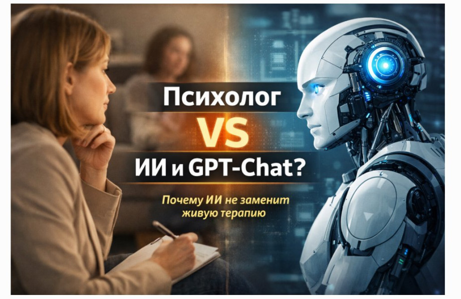 Почему ИИ не заменит живую работу с психологом