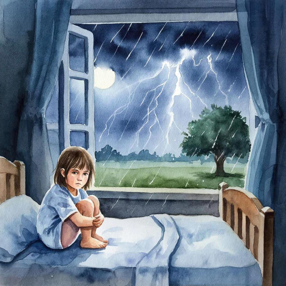 История Элла и гроза